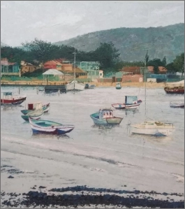 Pintura al óleo 'Buzios'