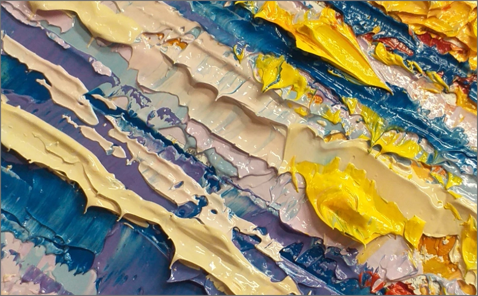 Textura de una pintura