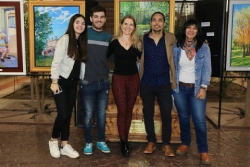 Sergio Caffarena y su familia