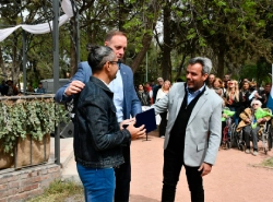 Preparandose para la foto